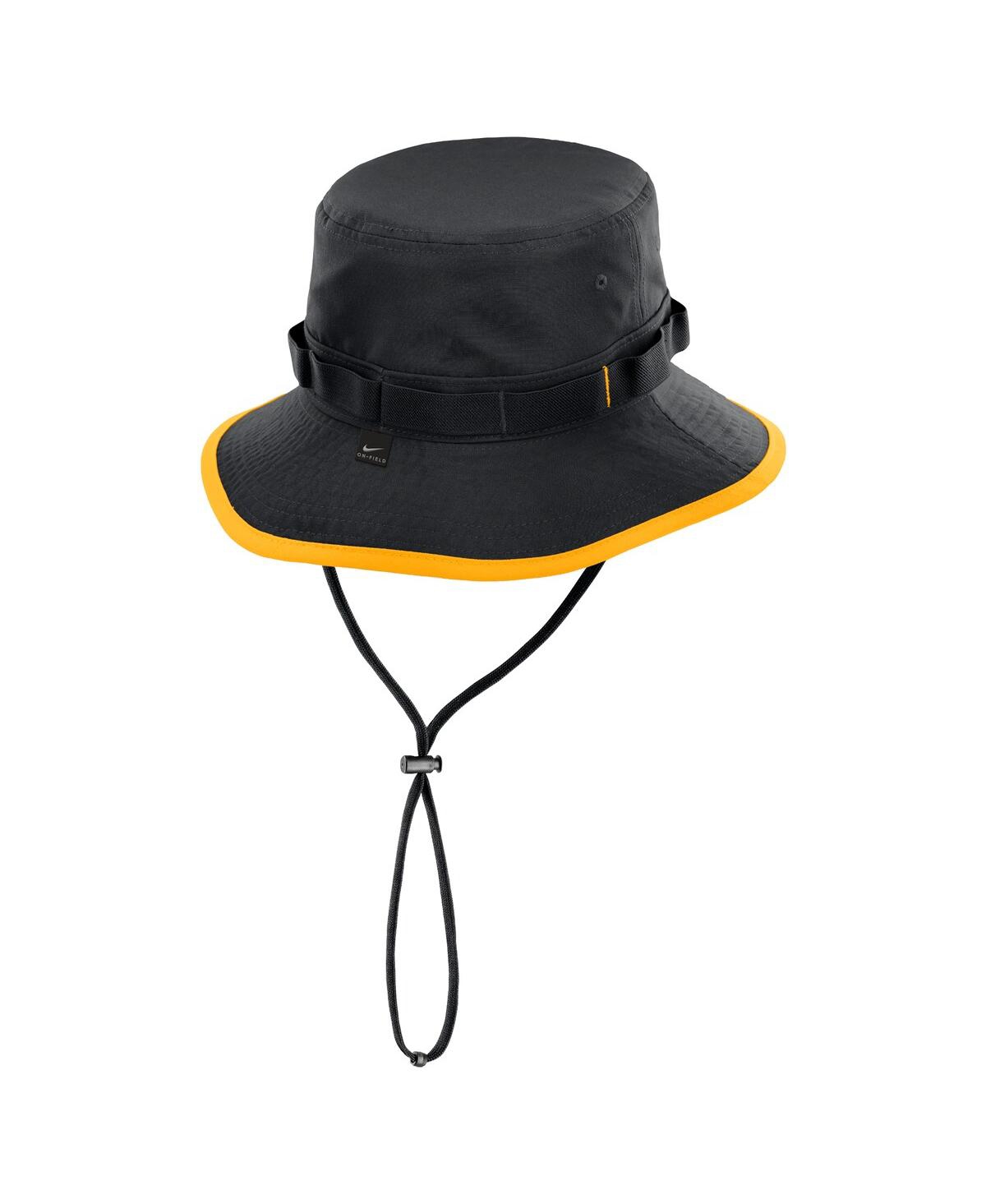 Nike Men's Black Iowa Hawkeyes 2024/25 On-field Apex Performance Boonie Bucket Hat In Black