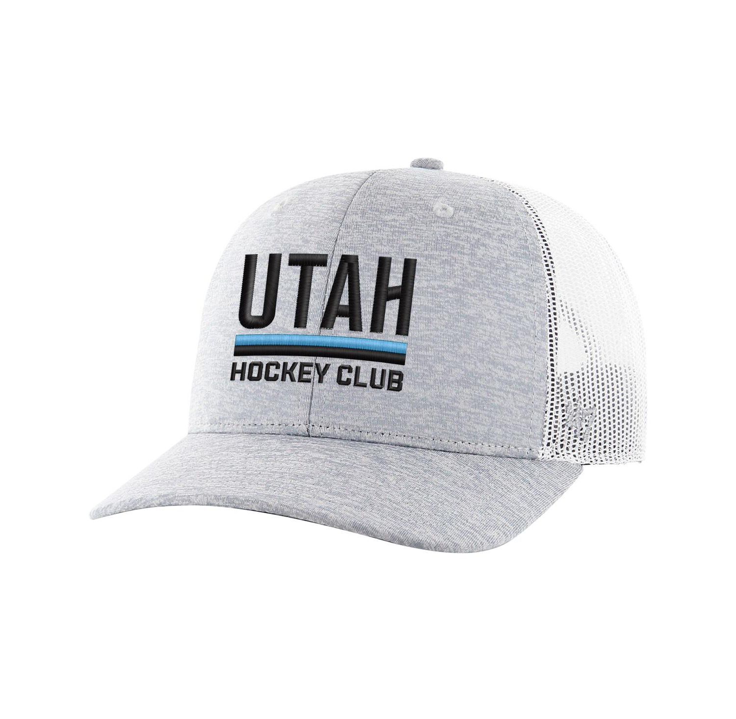 Men's Gray Utah Hockey Team Harrington Adjustable Trucker Hat