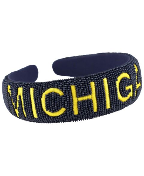 Женские аксессуары для волос Emerson Street Clothing Co. Michigan Wolverines Minerva Headband