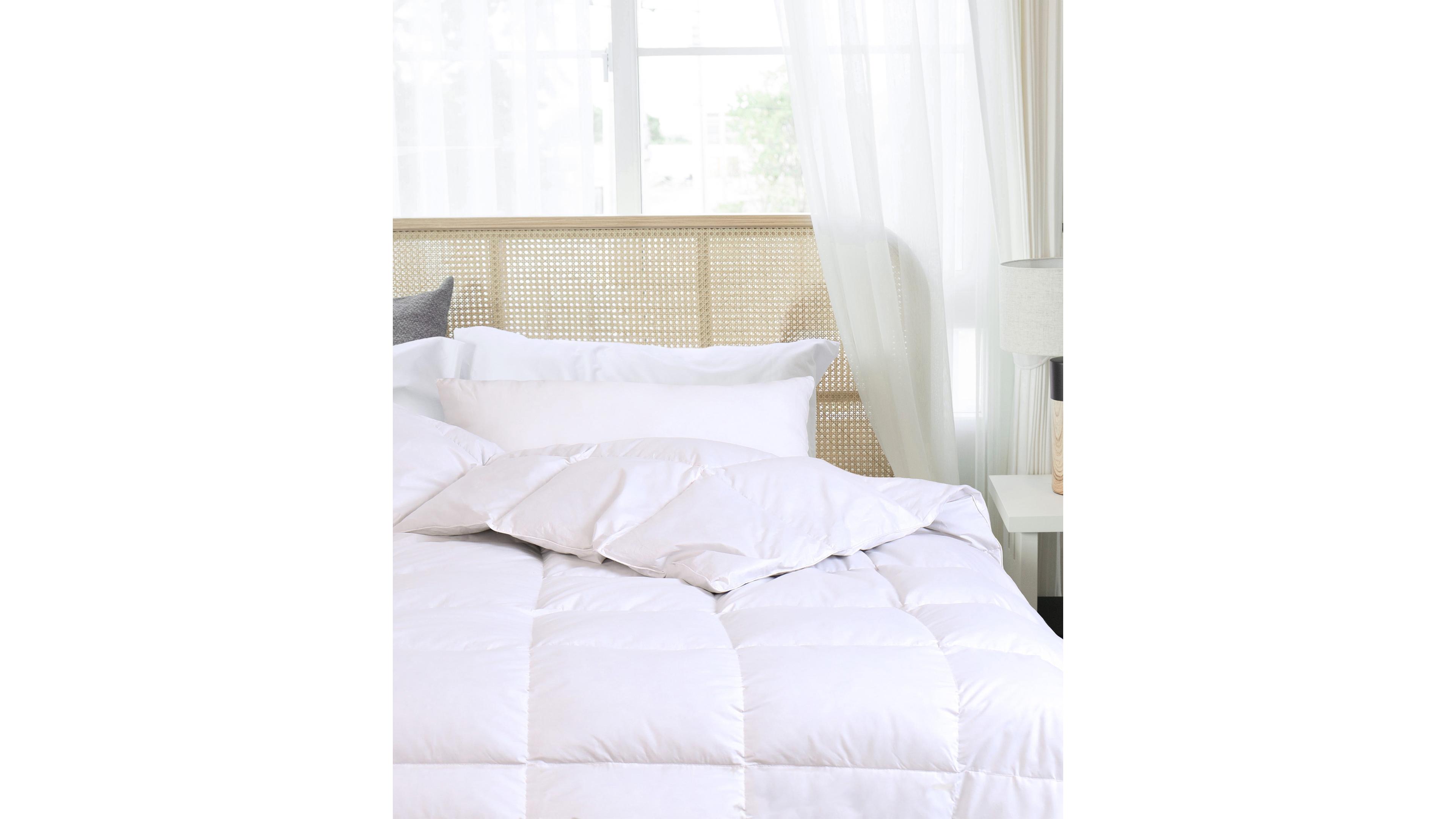 Melange Home Australian Wool Blend Cloud Comforter, Full/Queen