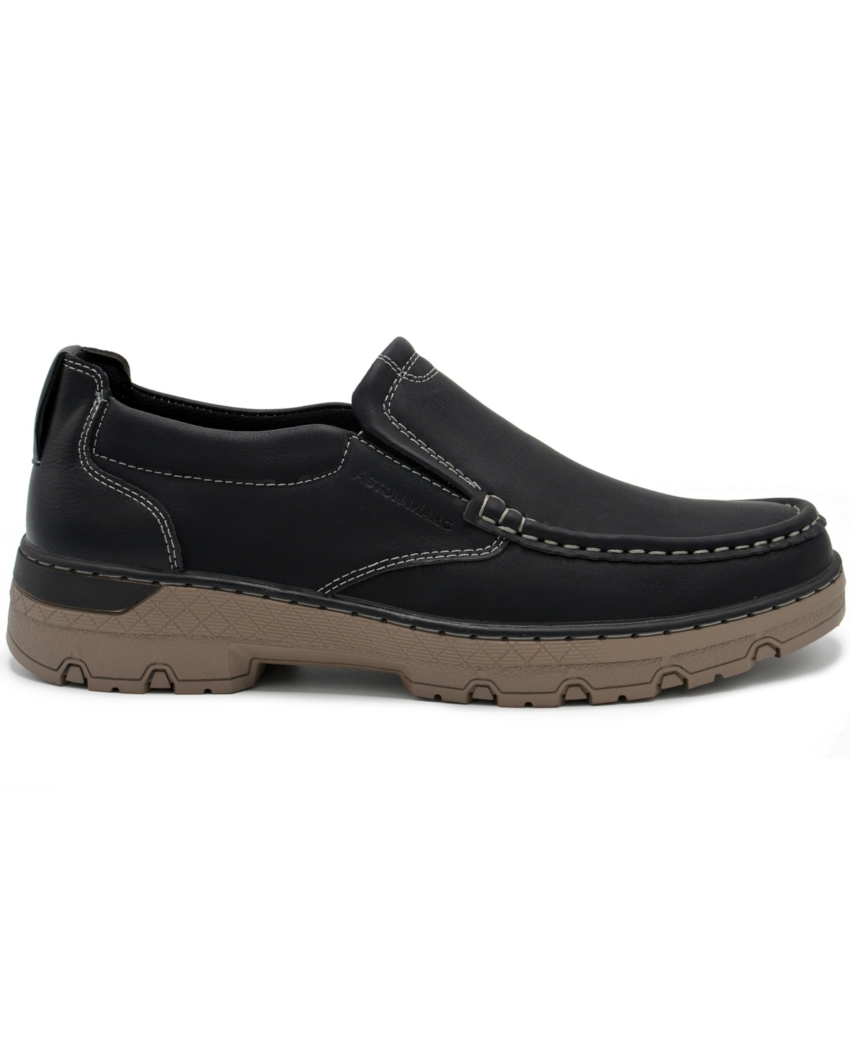 Aston Marc Brill Slip-on Derby In Tan