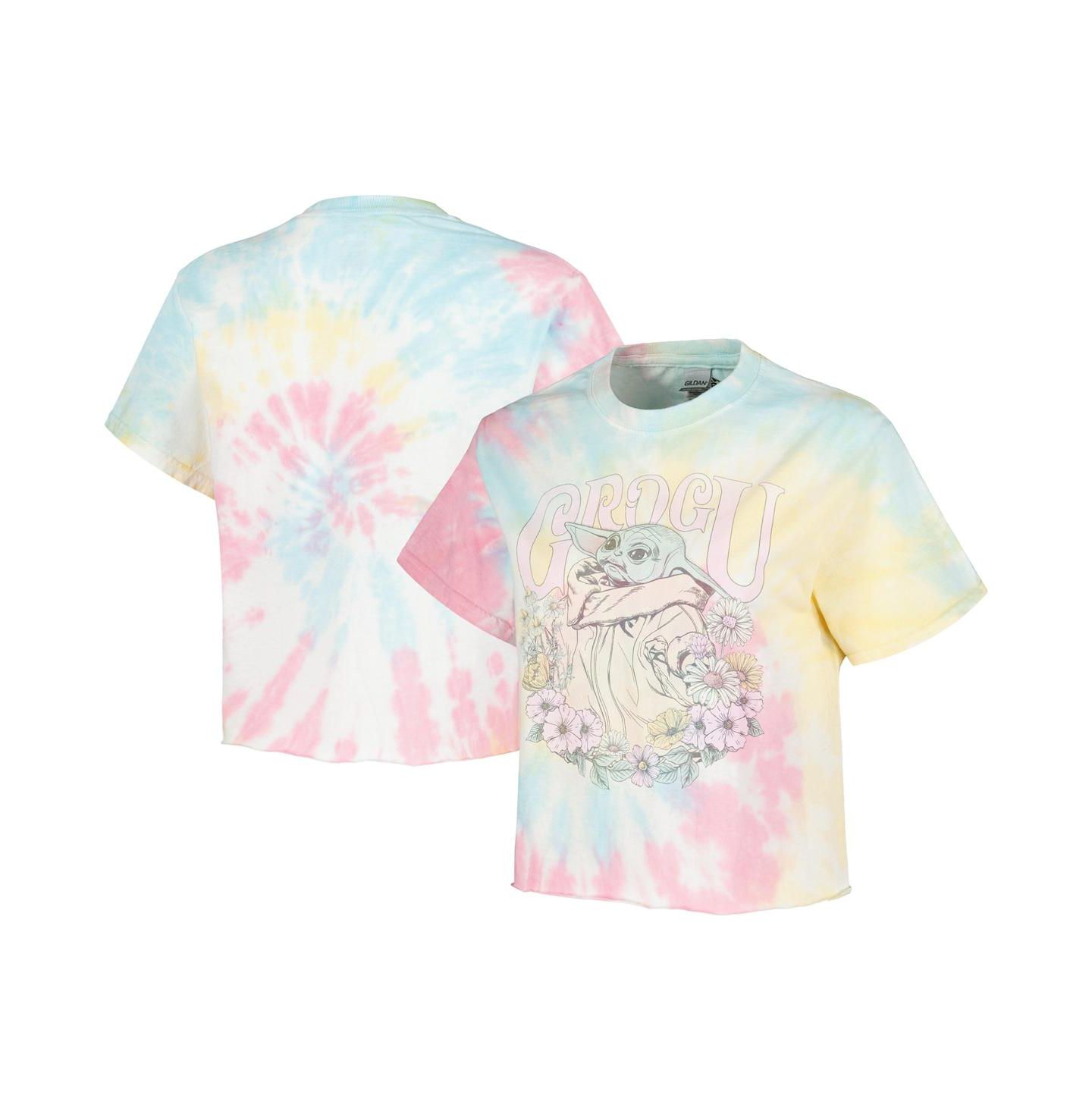 Футболка Mad Engine Blue The Mandalorian Springtime for Baby Yoda Tie-Dye — фото 1