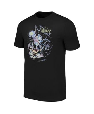 Men's and Women's Black Sleeping Beauty Black Light T-Shirt