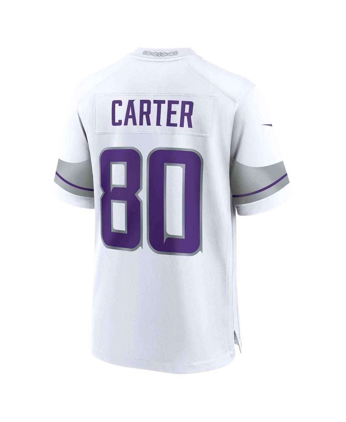 Nike Men's Cris CarterMinnesota Vikings Alternate Retired Player Game Jersey - White