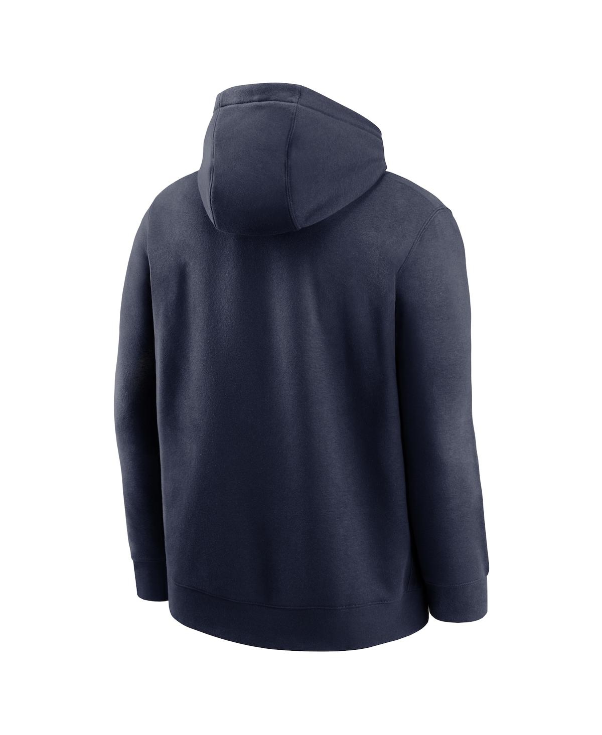 Nike Men's West Virginia Mountaineers Primetime Alternate Logo Club Fleece Pullover Hoodie