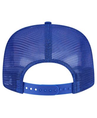 Men's Royal Philadelphia 76ers Seeing Diamonds A-Frame Trucker 9FIFTY Snapback Hat