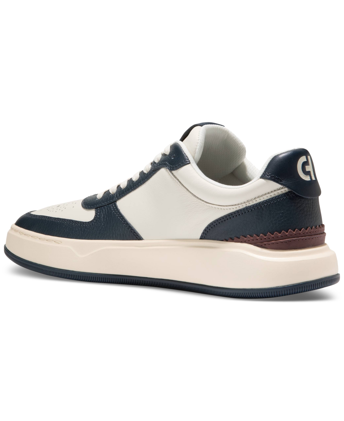 Cole Haan Men's GrandPr Crossover Sneaker - Ivory-Blueberry