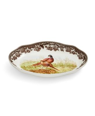 Woodland Pheasant Pickle Dish, Set of 2