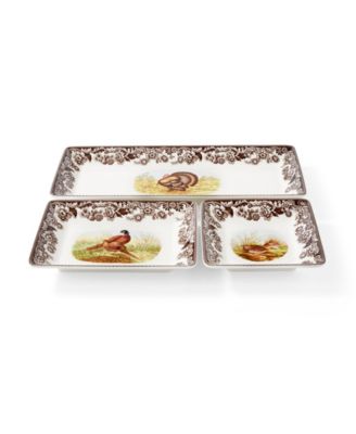Woodland 3 Pc. Nesting Tray Set
