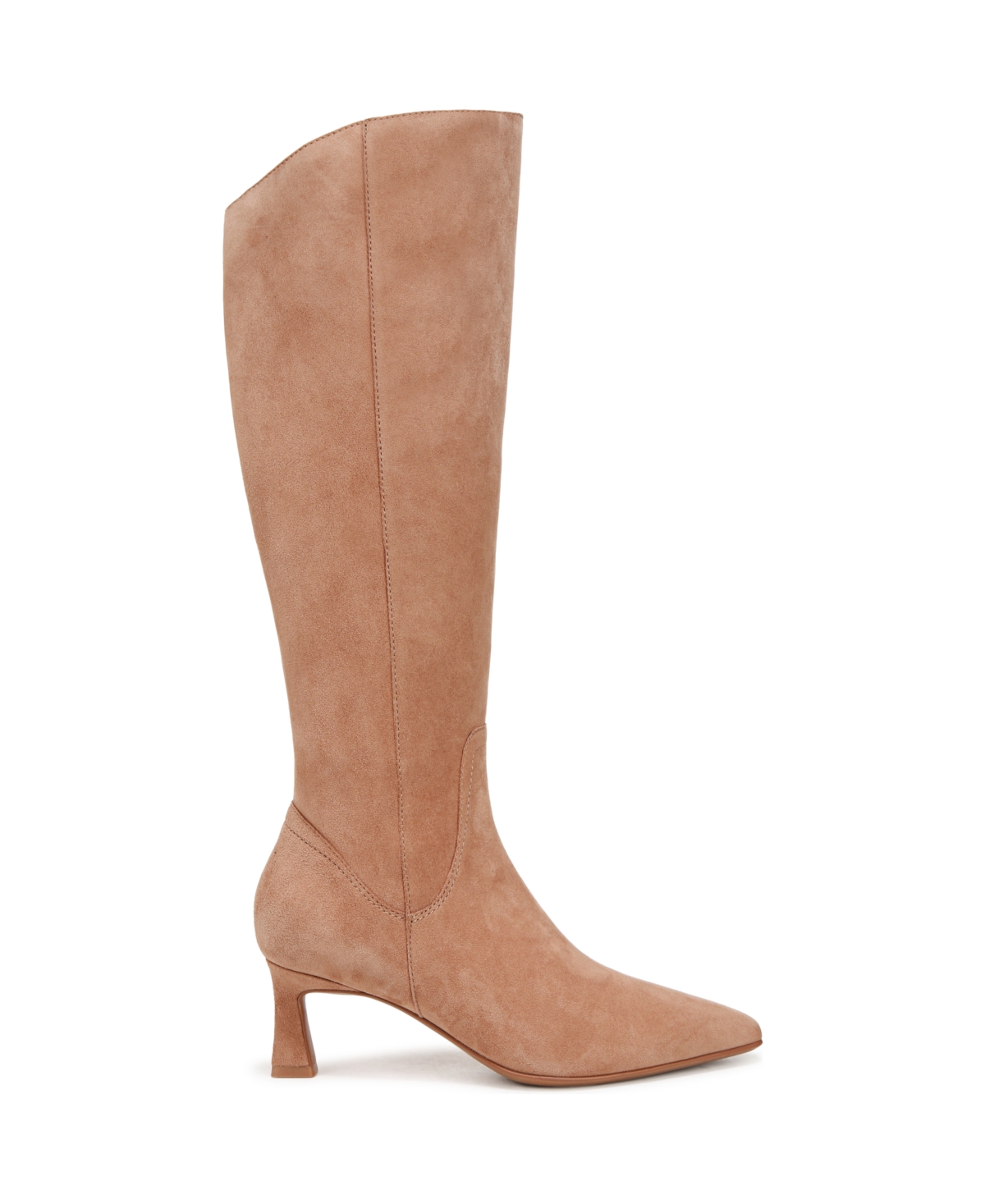 Naturalizer Deesha Extra Wide Calf Knee High Dress Boots In Pink