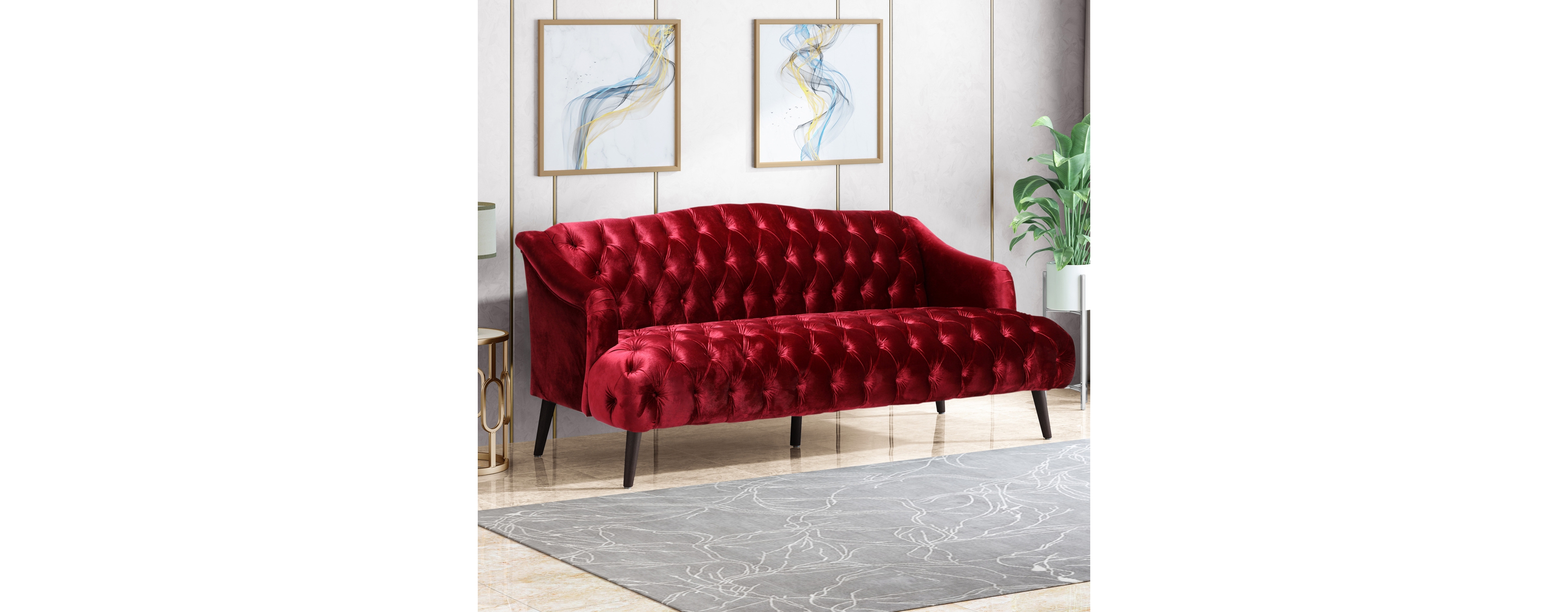 Streamdale Furniture Comfy 3-seat Sofa with Wooden Legs, Pu, for Living Room and Study