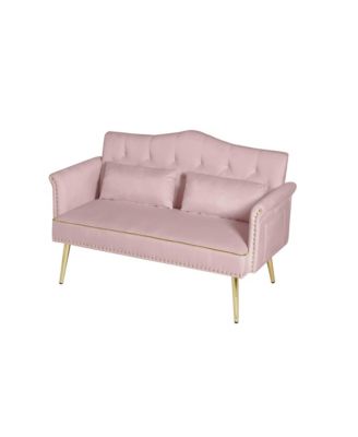Pink 2 Seater Sofa