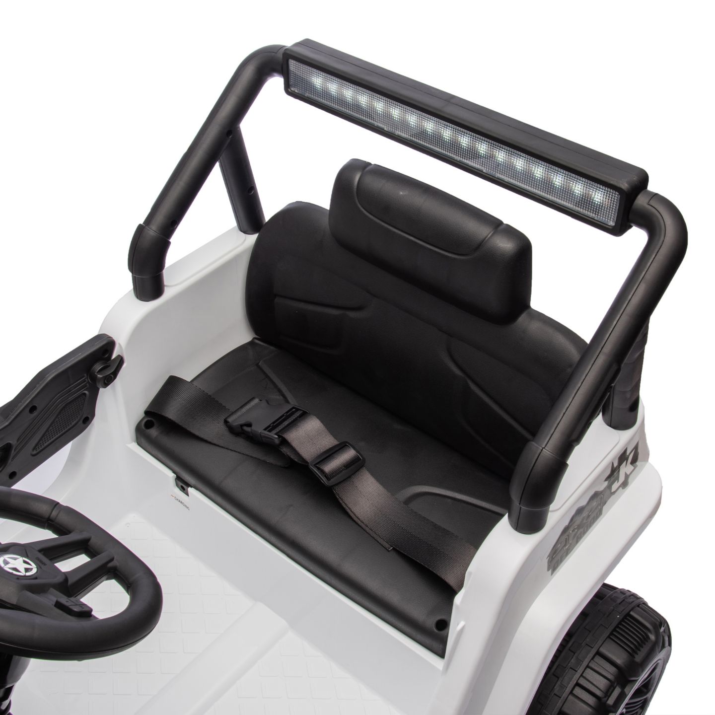 Детская игрушка Streamdale Furniture Electric Ride-On Truck 12V with Parent Control, 3–7 лет, цвет: Белый — фото 9