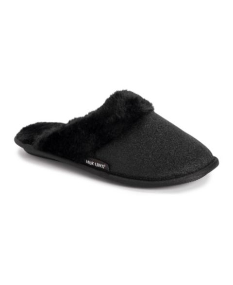 Женские тапочки MUK LUKS Khai Slipper, цвет: Чёрный
