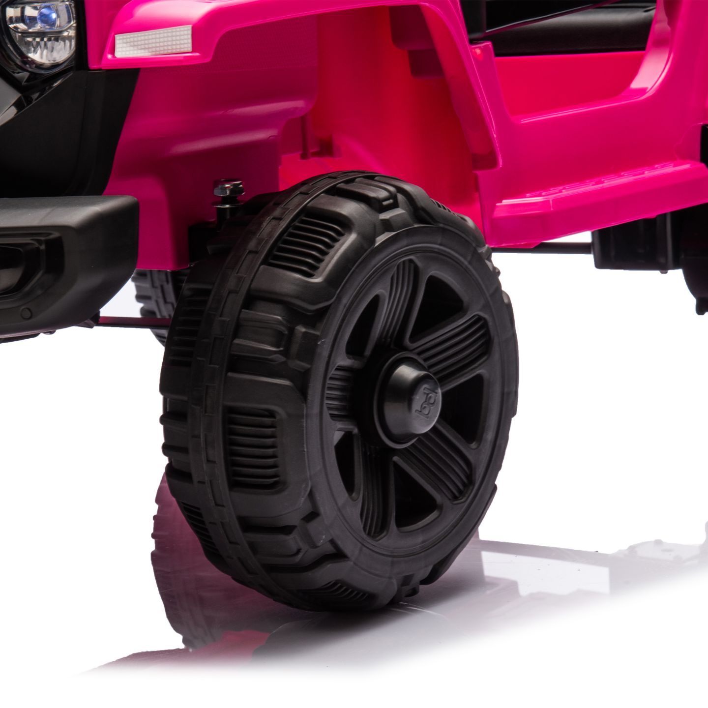 Детская игрушка Streamdale Furniture 12V Kids Electric Ride On Truck with Parental Control, 66.14 lbs Capacity, от 3 лет, цвет: Розовый — фото 6
