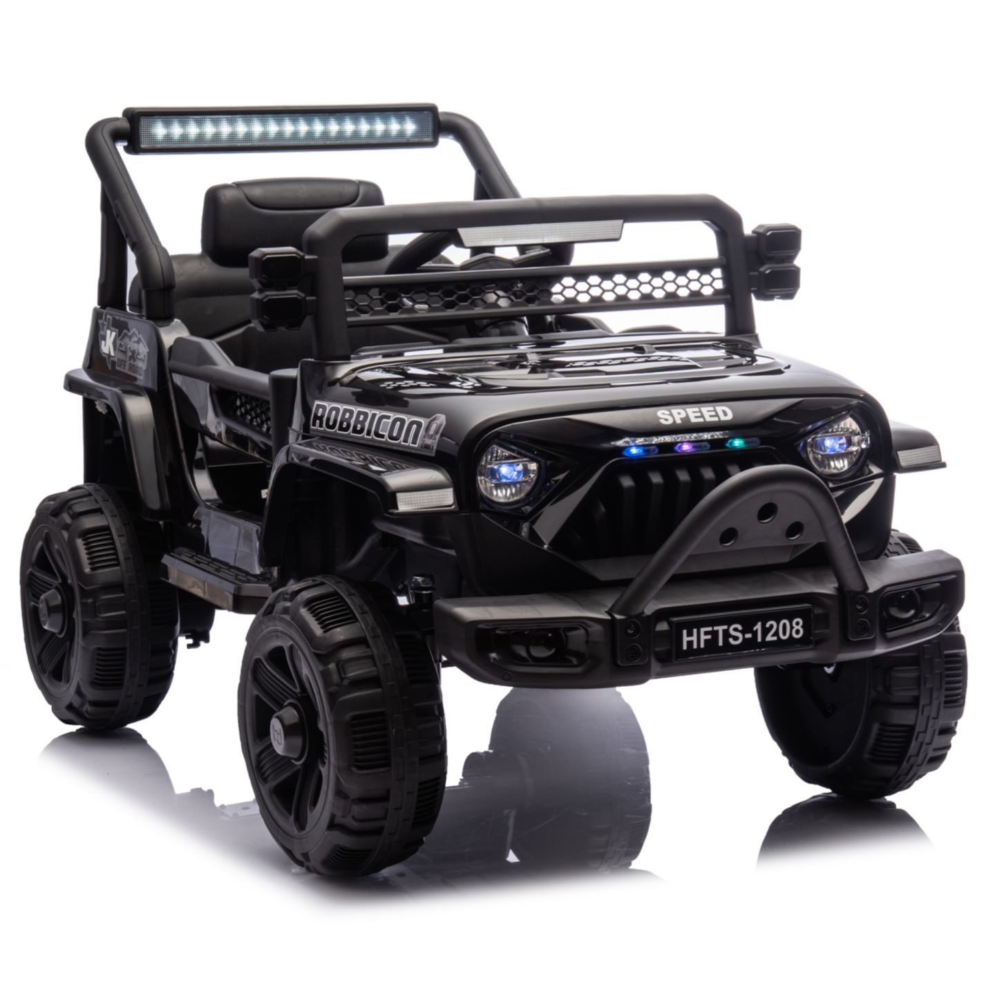 Детская игрушка Streamdale Furniture Streamdale 12V Kids Electric Ride On Truck w/ Parental Control, цвет: Чёрный — фото 6