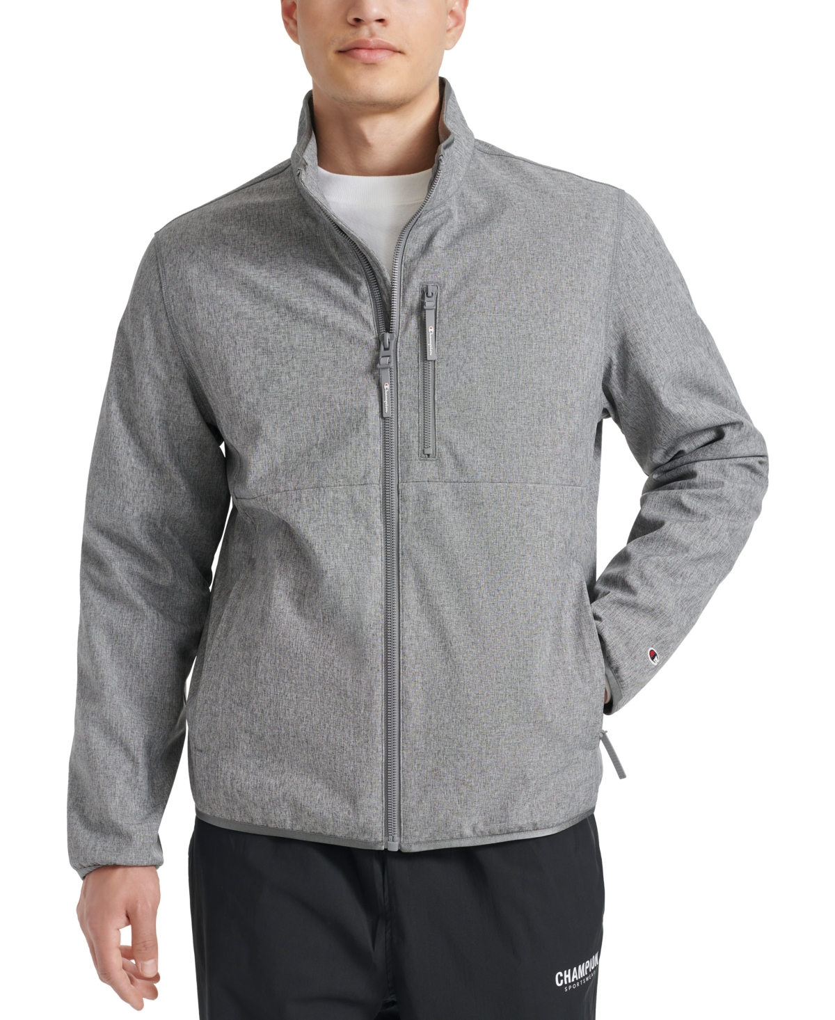 Men's Lightweight Sport Shell Jacket - Black