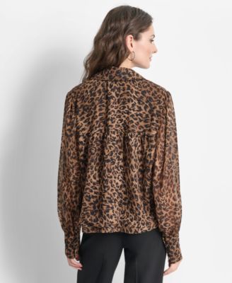PULL&BEAR LONG SLEEVE BODYSUIT - Maglietta a manica lunga - brown