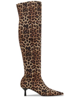 Deserai Over-The-Knee Kitten Heel Boots
