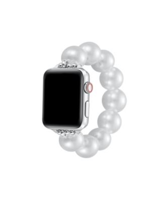 Posh Tech Violet Faux Pearl Band for Apple Watch 404142mm - White 23$