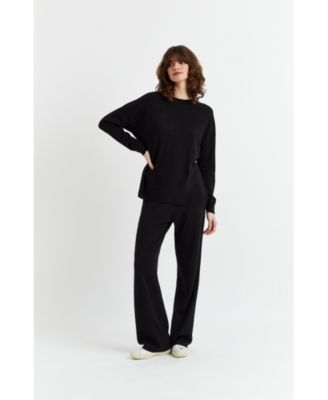 Women's Wool & Cashmere Slouchy Sweater