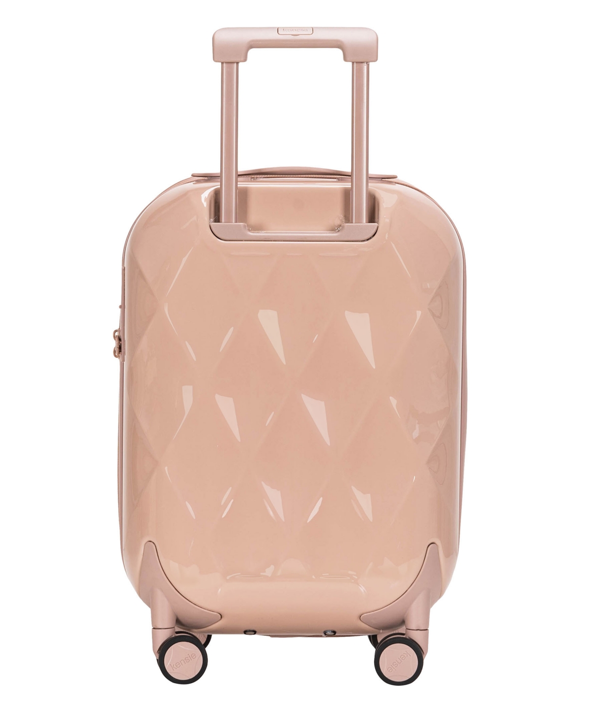 Kensie Chic Hardside Luggage Set, 3-piece In Rose Dust