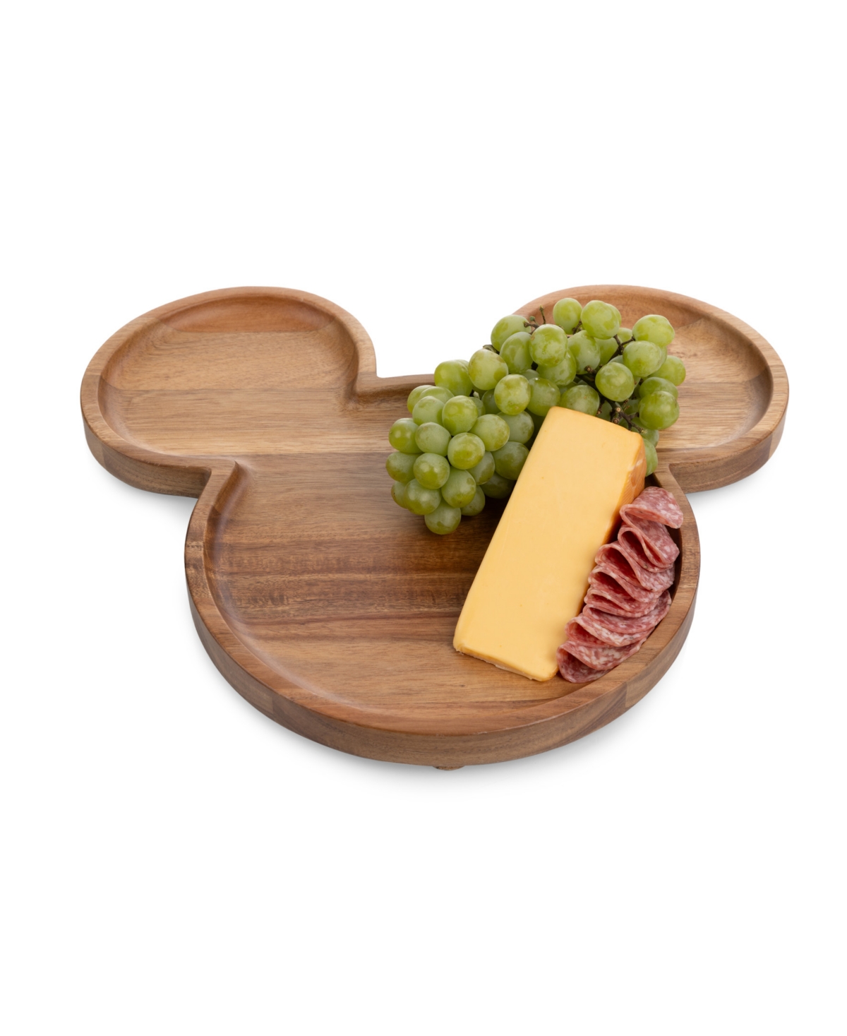 Toscana Disney Mickey Mouse Acacia Serving Board In Acacia Wood