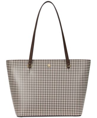 Ralph Lauren plaid tote shops bags