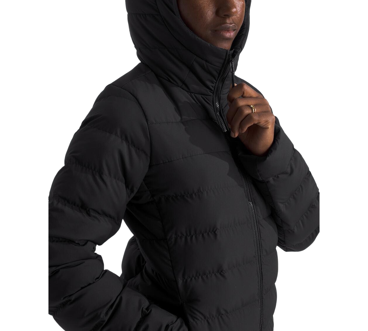 Shop The North Face Women's Aconcagua Insulated Puffer Coat In Tnf Black