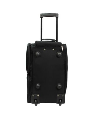 Dejuno Expedition Pro 20-Inch Carry-On Rolling Duffle Bag