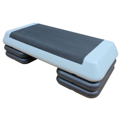 Adjustable Aerobic Stepper with Risers