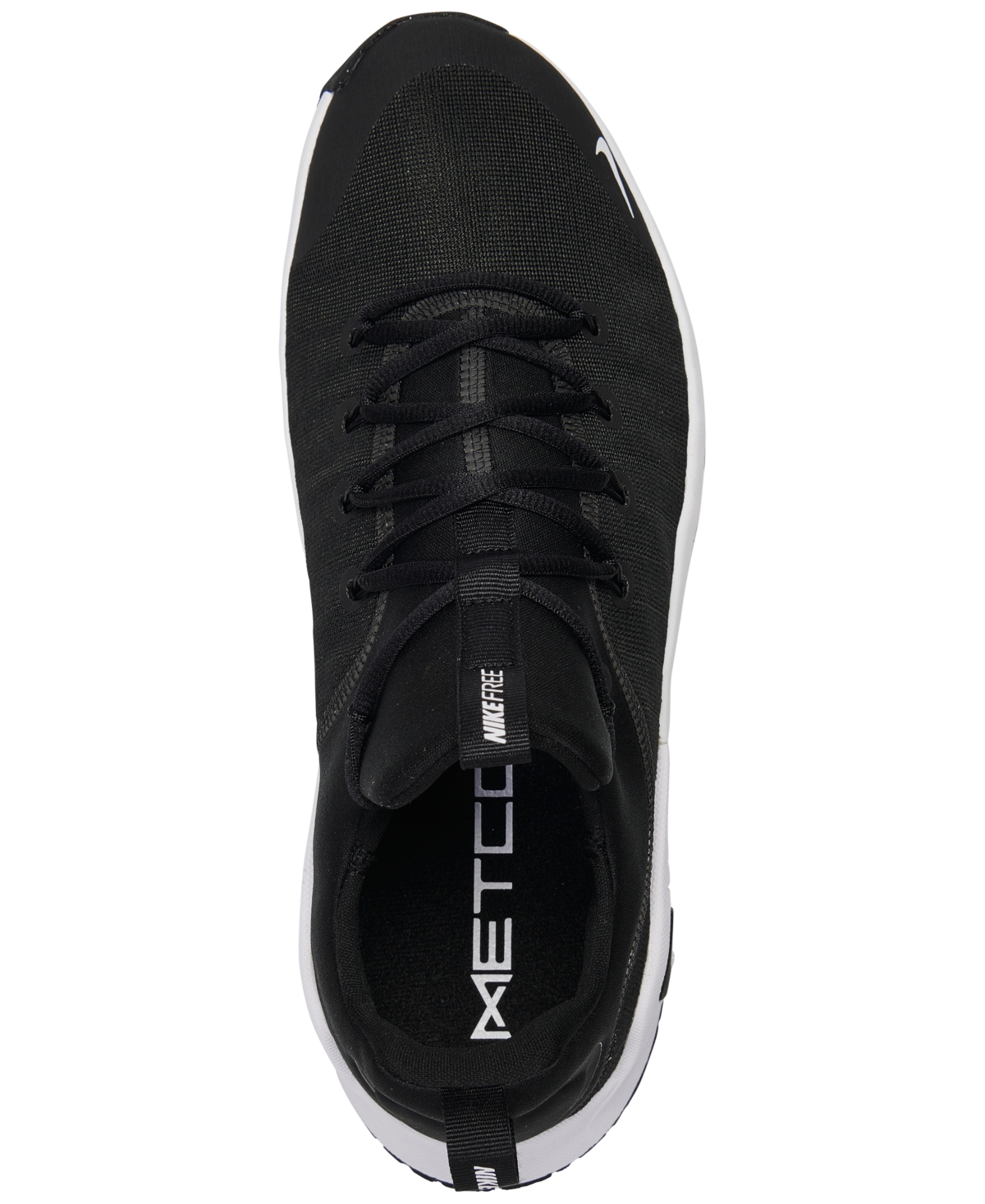 Nike Free Metcon 5 Rubber trimmed Mesh Sneakers In Black white ModeSens
