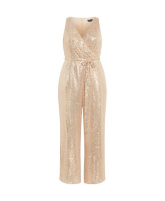 Plus Size Dazzling Wide leg Jumpsuit