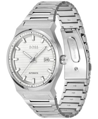 Men's Candor Auto Mech-Automatic Stainless Steel Watch 41mm