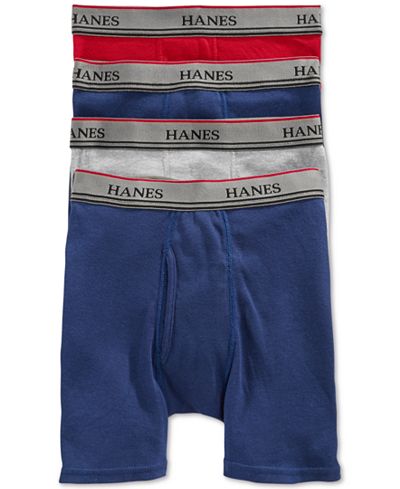 Hanes Boys' Bonus 4-Pack Boxer Briefs