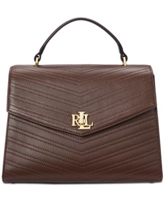 Lauren Ralph Lauren - Lizard Embossed Leather Farrah Satchel