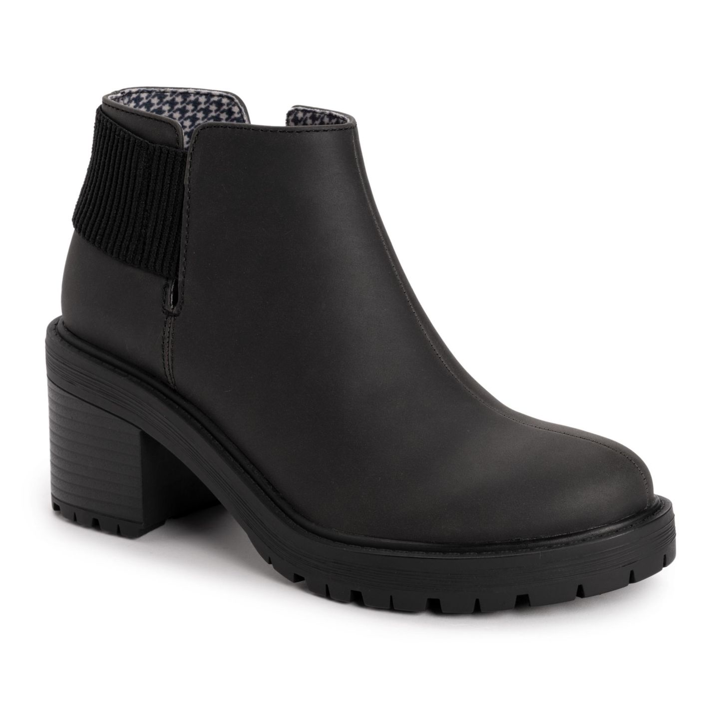 Женские ботинки MUK LUKS Lucy Lula Boot, цвет: Чёрный — фото 1