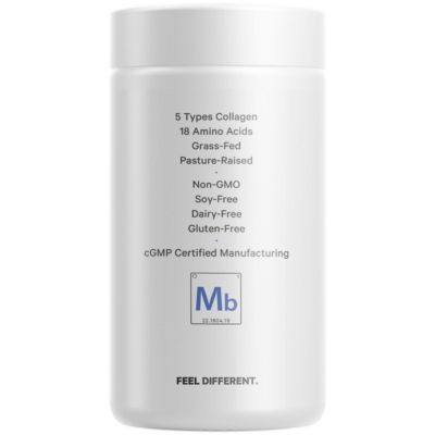 Multi Collagen Beauty Night Capsules - Magnesium, 5-HTP, L-Theanine, Melatonin Supplement, 5 Types Collagen Hair, Skin, Nails, Joints, Sleep 150 Count