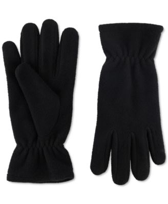 Men's Fleece Flat Top Ivy Hat & Glove Set