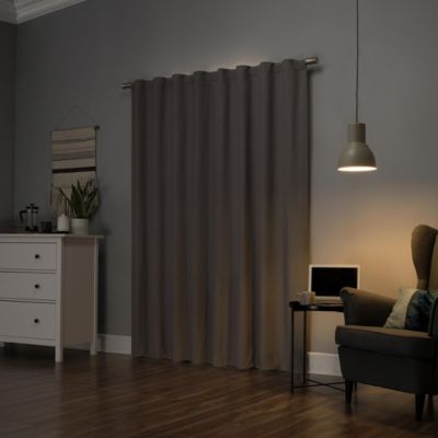 Cyrus Thermal 100% Blackout Back Tab Curtain Panel