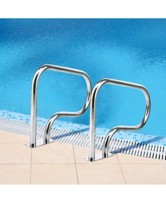 Stainless Steel Swimming Pool Hand Rail with Base Plate