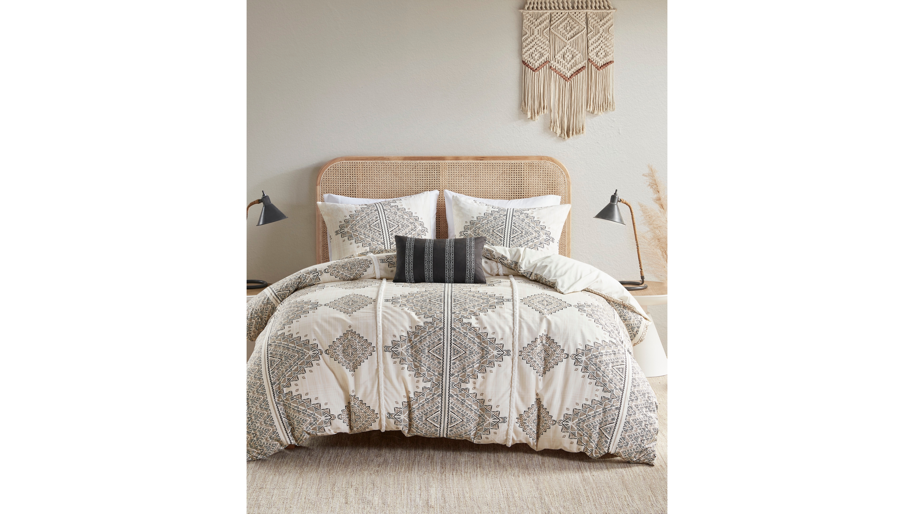 Madison Park Ibiza 4-Pc. Duvet Cover Set, Full/Queen