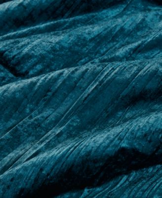 Lee Crinkle Velvet 5-Pc. Comforter Set, King/California King