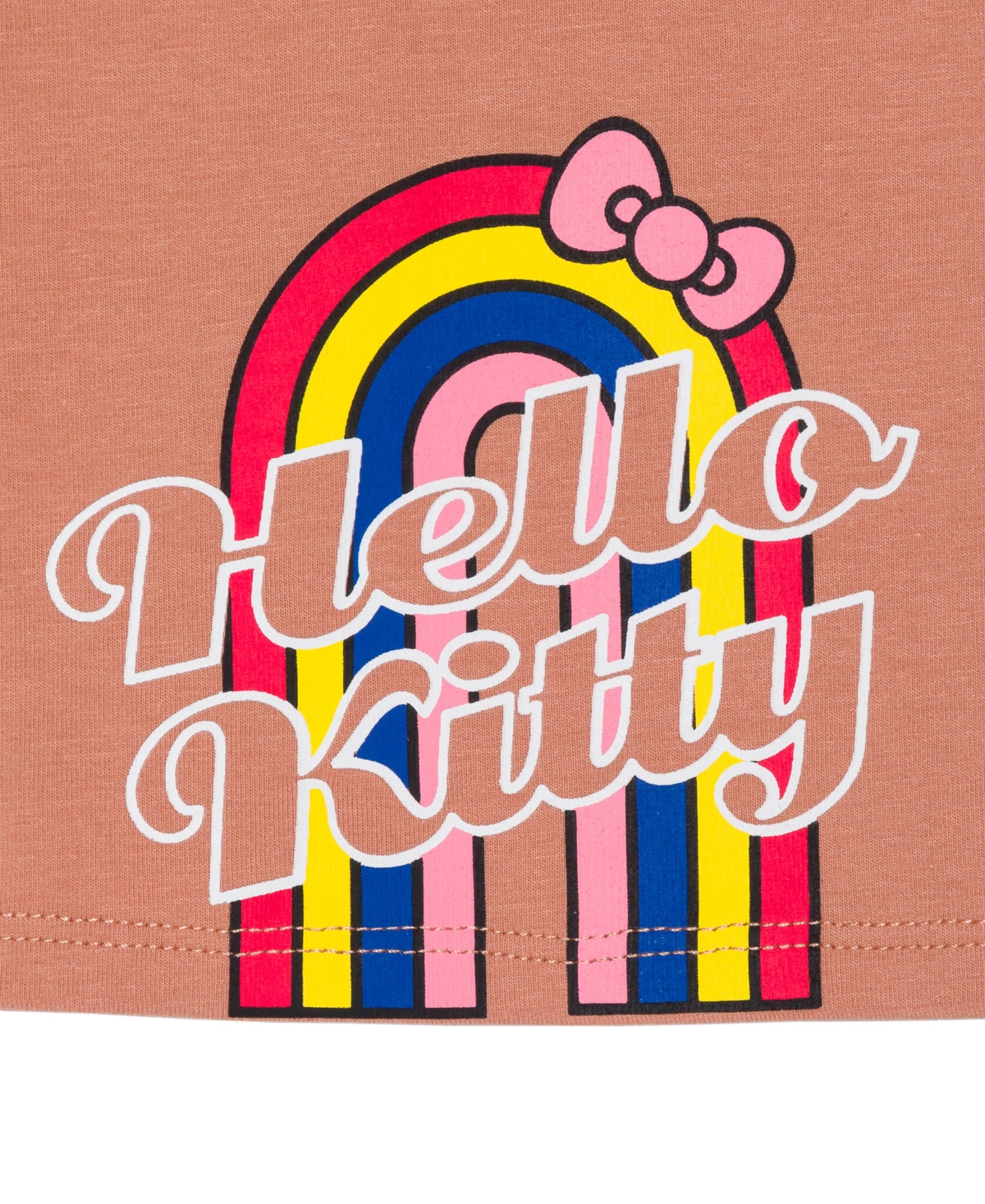 Hello Kitty Toddler and Little Girls Long Sleeve Cardigan with Tank Top and Legging, 3-Piece Set
