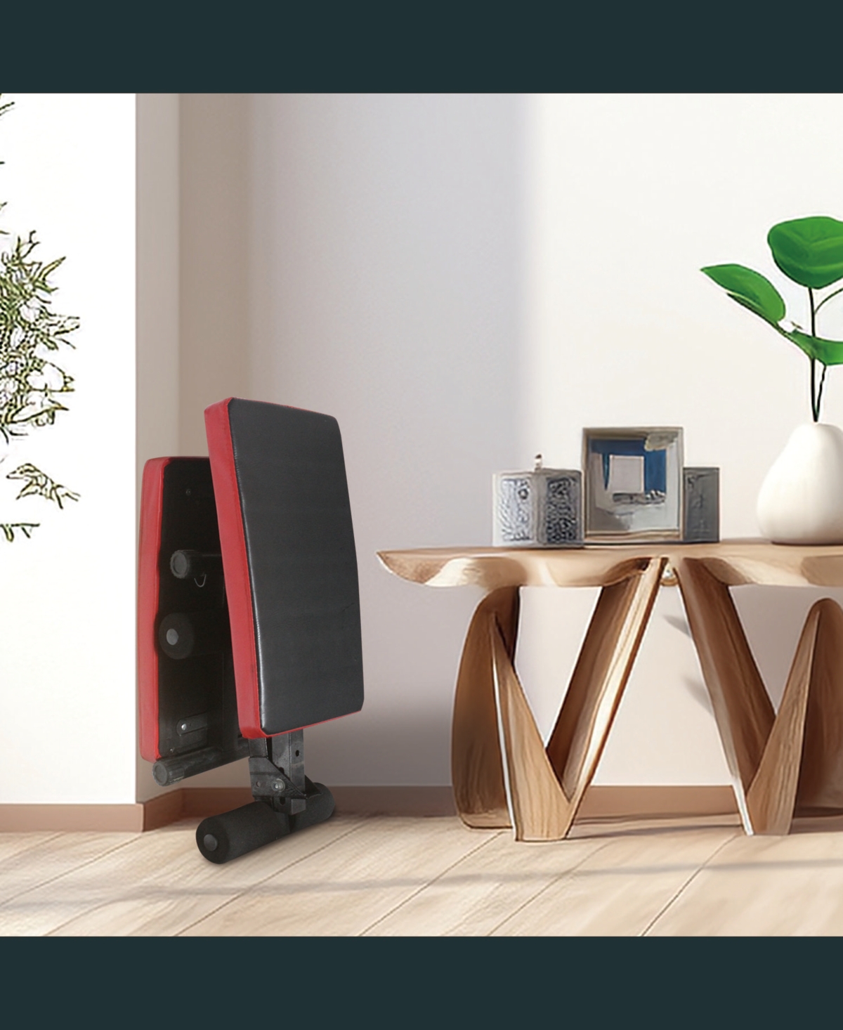 Streamdale Furniture Adjustable Utility Bench for Home Gym Strength Training