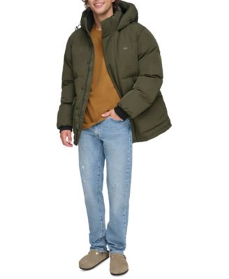 Men's Workwear Hooded Parka Jacket