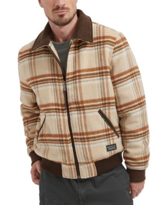 Men's Zip Corduroy-Collar Jacket