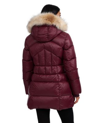 Women's Ares Fixed Hood Puffer with Fixed Bib