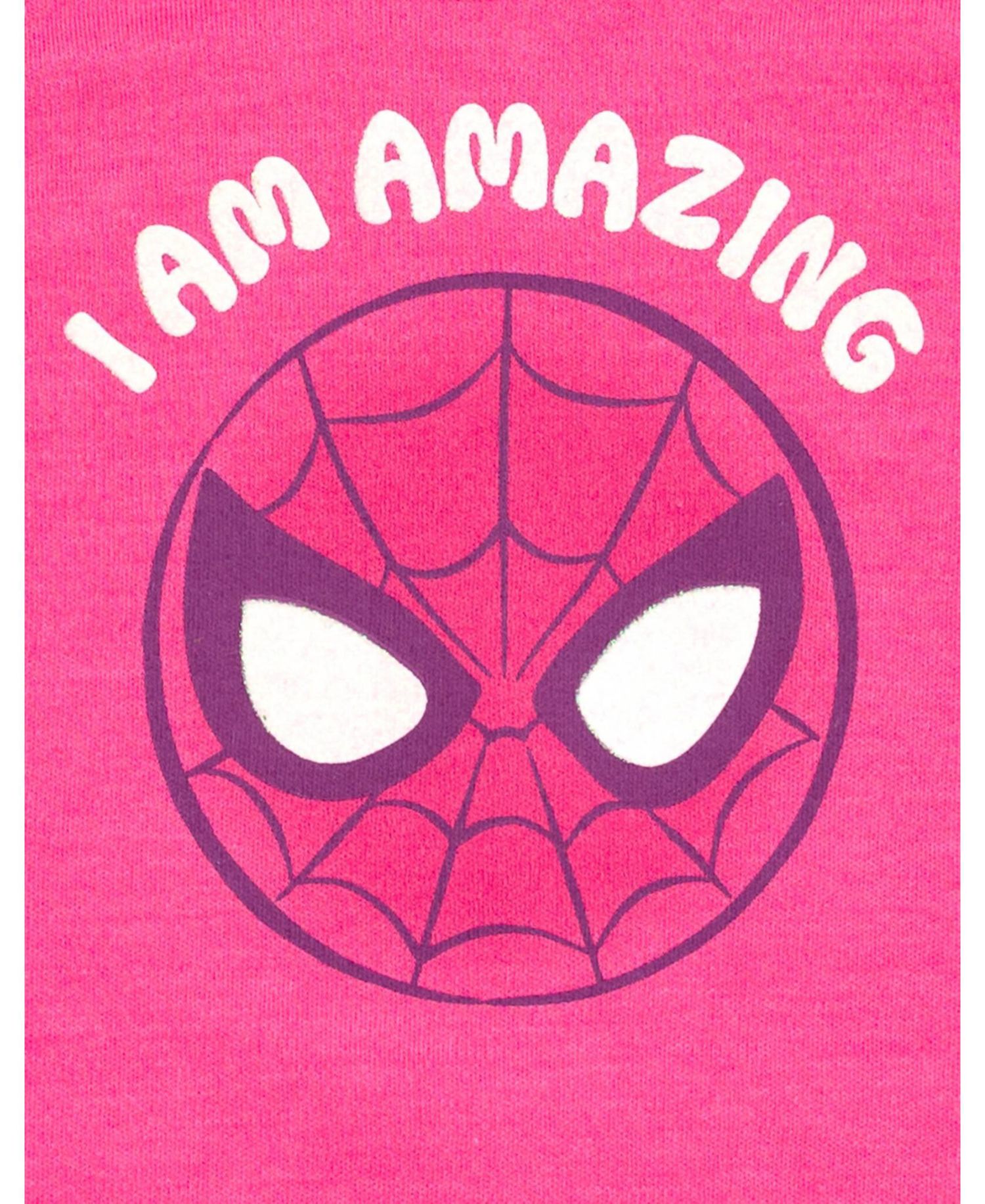 Baby Girls Marvel Spider-Man French Terry Romper and Headband Newborn to