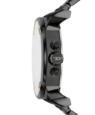 Men's Mr. Daddy Quartz Chronograph Gunmetal Stainless Steel 57mm